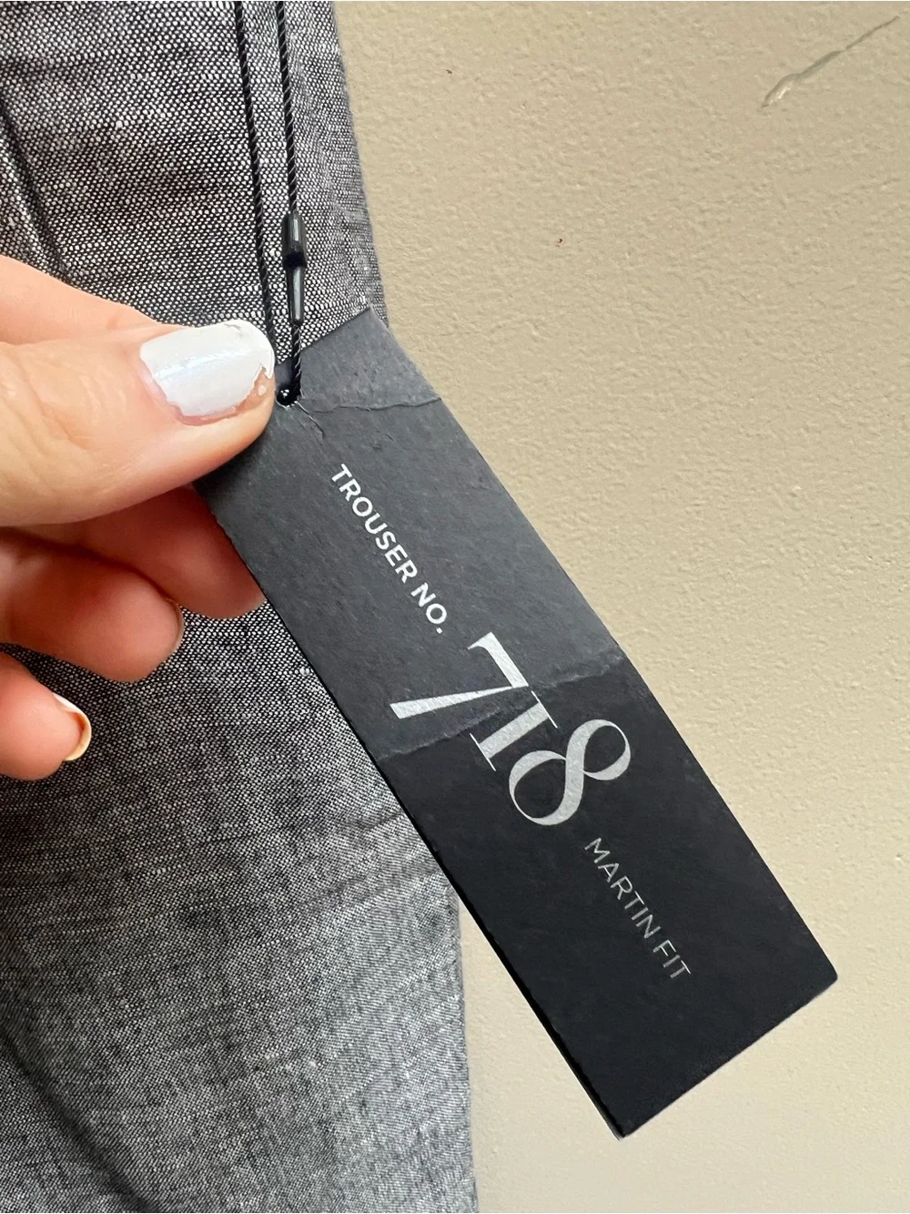 Banana Republic Gray Dress Trousers
